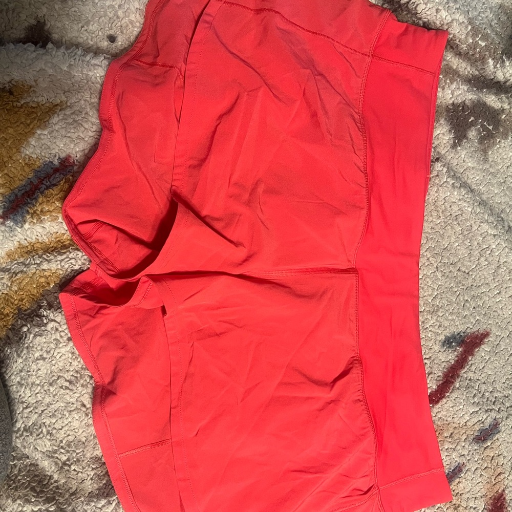 Lululemon Bright Pink Athletic Shorts